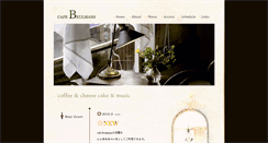 Desktop Screenshot of cafebeulmans.com