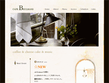 Tablet Screenshot of cafebeulmans.com